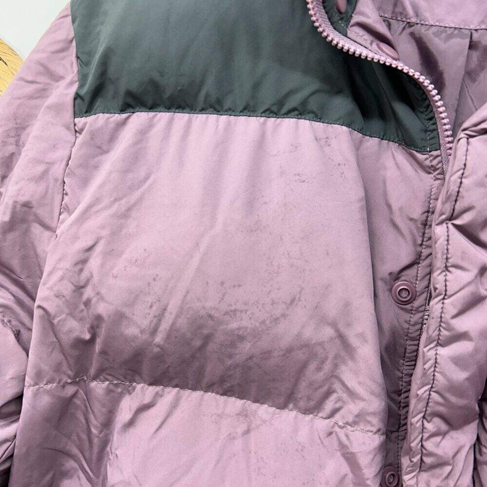 Fabletics Purple Gray Zip Up Essential Puffer Coa… - image 8